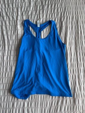 All In Motion Cobalt Blue Athletic Racerback Tank (XL)